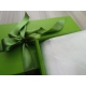 Darčeková krabička s vekom 200x125x50/40 mm, zelená