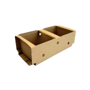 Papierový košík 230×120×82 s uškom na ovocie 1 kg Papierový košík 230×120×82 s uškom na ovocie 1 kg